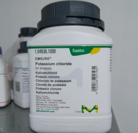 Hóa chất - Kali chloride for analysis EMSURE® - KCl (Merck) 1049361000 (chai/1kg)