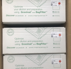 Túi dập mẫu tiệt trùng BAGFILTER P 400, 500cái/hộp code 111 425 (Interscience) 111425
