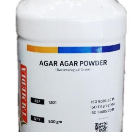 Môi trường vi sinh AGAR AGAR POWDER, code: 1201 (chai 500g)