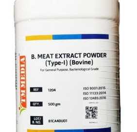 Môi trường vi sinh B. MEAT EXTRACT POWDER TYPE-1 (Bovine), code: 1204 (500g/chai)