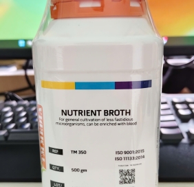  Môi trường vi sinh NUTRIENT BROTH-TM 350, chai 500g (Titan)