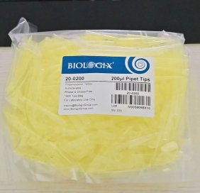 Đầu típ vàng 2-200ul không RNase & Dnase, endotoxin Biologix - 20-0200