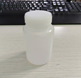 Chai nhựa trắng HDPE nắp vặn/miệng rộng 100ml/ONELAB