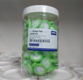 Đầu lọc CA labfil / ALWSCI lỗ lọc 25mm / 0.22um, dùng cho sắc ký HPLC, hộp 100 cái (C0000782)
