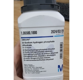 Di Natri hydrogen phosphate dihydrate for analysis EMSURE® Na2HPO4.2H2O (Merck) 1065800500