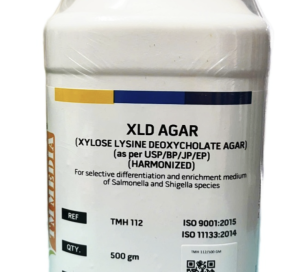 Môi trường nuôi cấy vi sinh và chất bổ sung XLD AGAR (XYLOSE LYSINE DEOXYCHOLATE AGAR) (as per USP/BP/JP/EP), code: TMH 112 (500g/chai)