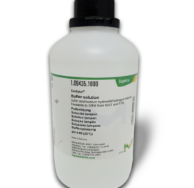 Hóa chất chuẩn pH - Buffer solution  traceable to SRM from NIST and PTB pH 4.00 (20°C) Certipur® (Merck/Supelco) 1094351000 (chai/1 lít)