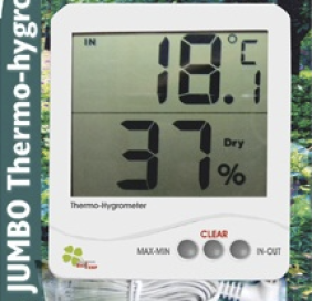 Nhiệt ẩm kế số điện tử -50+70độ C, 20-99% RH (91000-027), Alla France