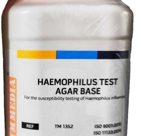 Môi trường vi sinh HAEMOPHILUS TEST AGAR BASE, code: TM 1352 (500g/chai)