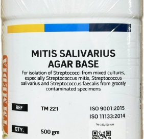 Môi trường nuôi cấy vi sinh và chất bổ sung MITIS SALIVARIUS AGAR BASE Model: TM 221