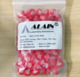  Phin Lọc PTFE Syringe Filters 0.45um.13mm ( Pack 100pcs), BSF13PTFE45BP ALAIN