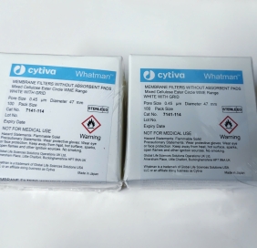 Màng lọc Mix Celulose Ester (Cenluloz Nitrate),tiệt trùng, kẻ sọc, không pad 0,45 um, 47mm (7141-114) Whatman Cytiva