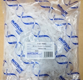 Đầu tip 200ul có chia vạch (1000c/gói, thùng/10 gói), (110-705C)