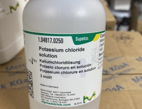 Hóa chất - Potassium chloride (KCl) solution 3 mol/l, for storage and filling of electrodes (Merck/Supelco) 1048170250 (chai/250ml)