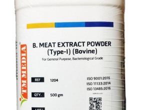 Môi trường vi sinh B. MEAT EXTRACT POWDER TYPE-1 (Bovine), code: 1204 (500g/chai)