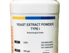  Môi trường vi sinh YEAST EXTRACT POWDER TYPE I_ 1224, (500g/chai)