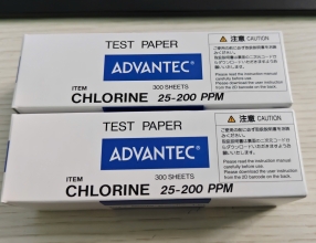  Giấy thử Chlorine 25-200 ppm Advantec 300 sheets