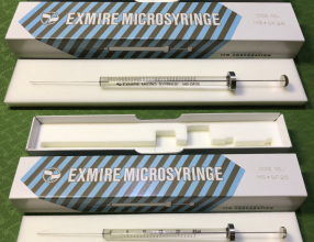 Kim tiêm mẫu thủy tinh 25ul, vạch chia 0.5ul -  Hãng Exmire - Nhật (Code: MS*GF25)