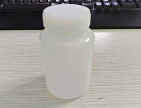 Chai nhựa trắng HDPE nắp vặn/miệng rộng 100ml/ONELAB