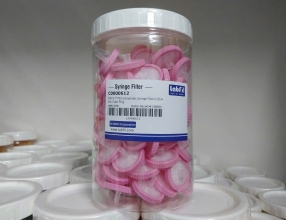 Đầu lọc PTFE kị nước hydrophobic Syringe filter Labfil ALWSCI lỗ lọc 0.22um /25mm, dùng cho sắc ký HPLC, hộp 100 cái (C0000612)