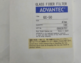 Giấy lọc thủy tinh GC50-47mm, 100 tấm/hộp (Advantec)
