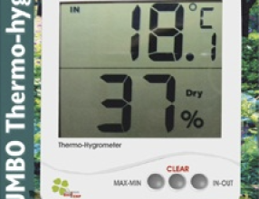 Nhiệt ẩm kế số điện tử -50+70độ C, 20-99% RH (91000-027), Alla France