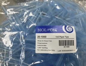 Đầu típ xanh 1000μl, code: 20-1000, 1000 cái/gói, 10 gói/thùng, HSX: Biologix