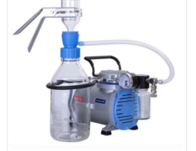 Bộ lọc vi sinh Rocker (Gồm: Bơm chân không, Dây silicon, phễu thủy tinh, Chai thủy tinh, kẹp, nút silicon...)