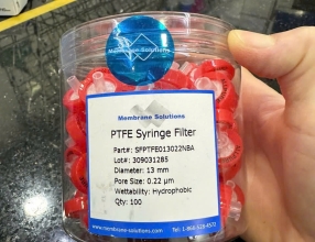 Đầu lọc SFPTFE013022NBA (PTFE/B, 13mm, 0.22um, 100 cái/hộp), Membrane solutions